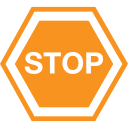 stop hexagonal signal